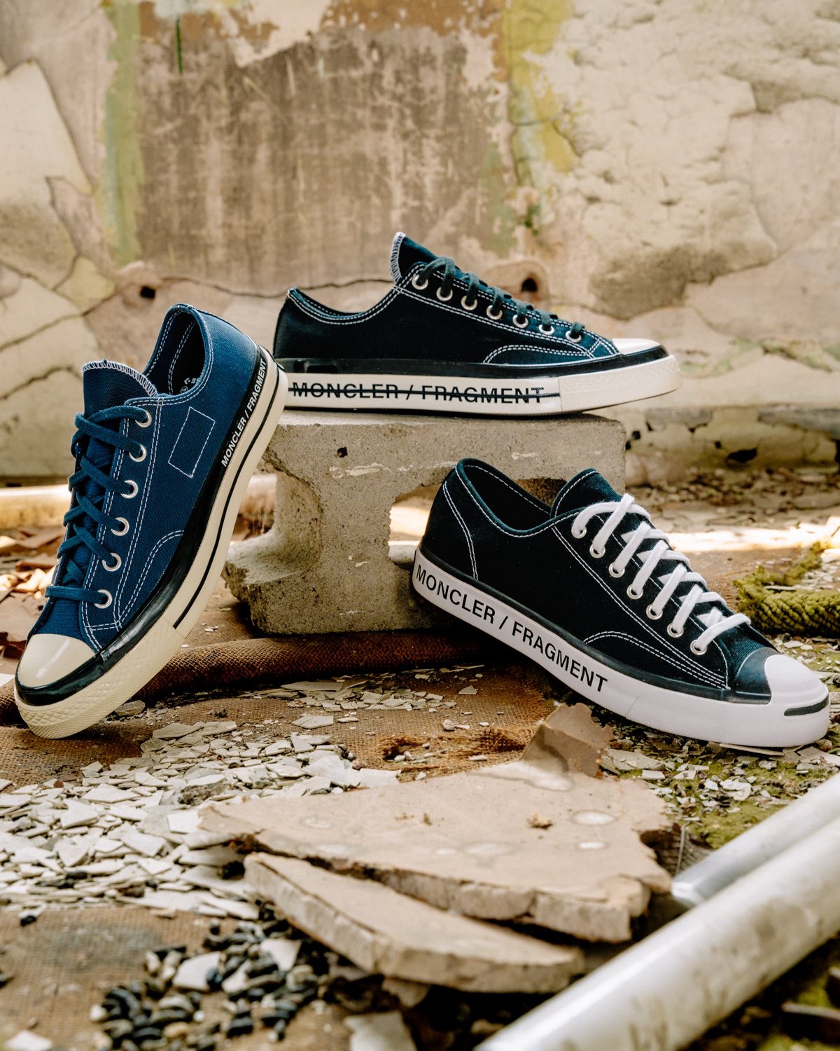 SNKR_TWITR on X: 7 Moncler Fragment x Converse Chuck 70 Low Pack drops  tomorrow 7am PT/10am ET via Converse US Navy https://t.co/fikby4dOGl Black  https://t.co/S8IAIxp8Px #AD https://t.co/5QcNUhS6p1 / X