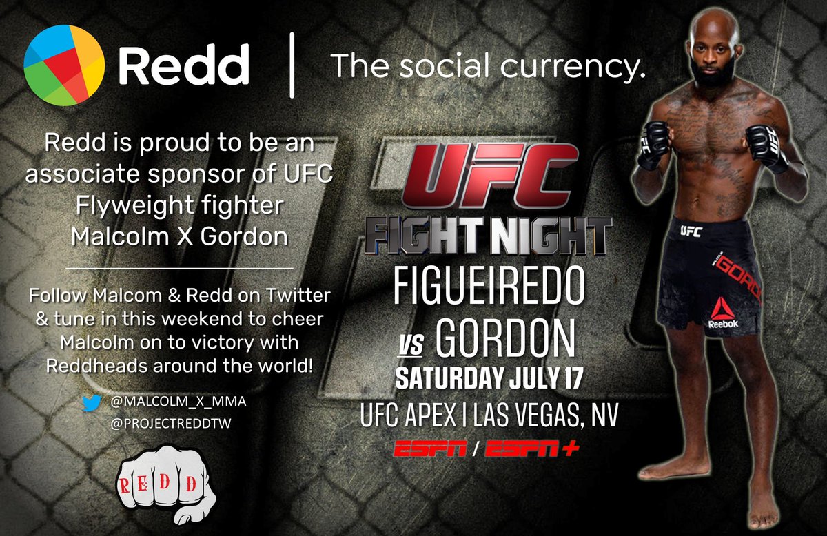 reddcoin's tweet photo. Saturday is UFC fight night with our first MMA ReddHead, Malcolm X Gordon! Follow @MALCOLM_X_MMA and watch him on @ESPN & @ESPNPlus this weekend!
#Redd #ReddCoin #RDD #ReddHead #Crypto #Sponsor #UFC #MMA #UFCVegas31 #Flyweight #UFCCanada #Champion
@ProjectReddTW @reddcoin https://t.co/5Az81WNL0Q