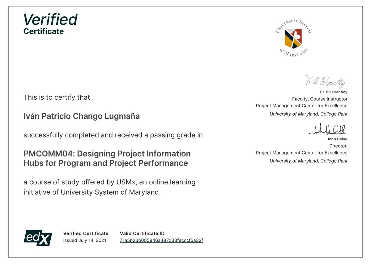ichangopa's tweet photo. I just earned a Certificate on @edXOnline! Check it out:  https://t.co/qf44IOqd1L https://t.co/j38nam99J7