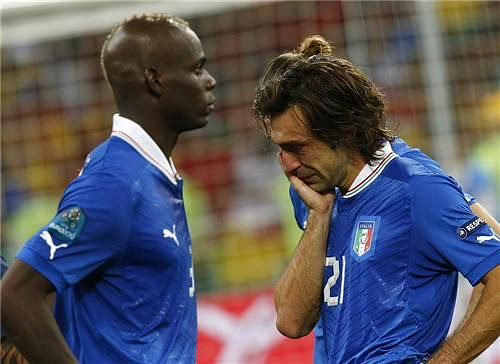 Wright135A's tweet photo. Pirlo couldn’t hold his tears after Italy failed to capture the Euros title https://t.co/GOCyvU0yWi