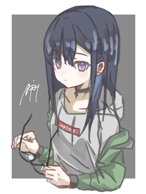 #一ノ瀬の絵
ラフです 