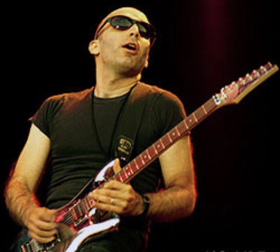 Happy Birthday to good friend Joe Satriani   