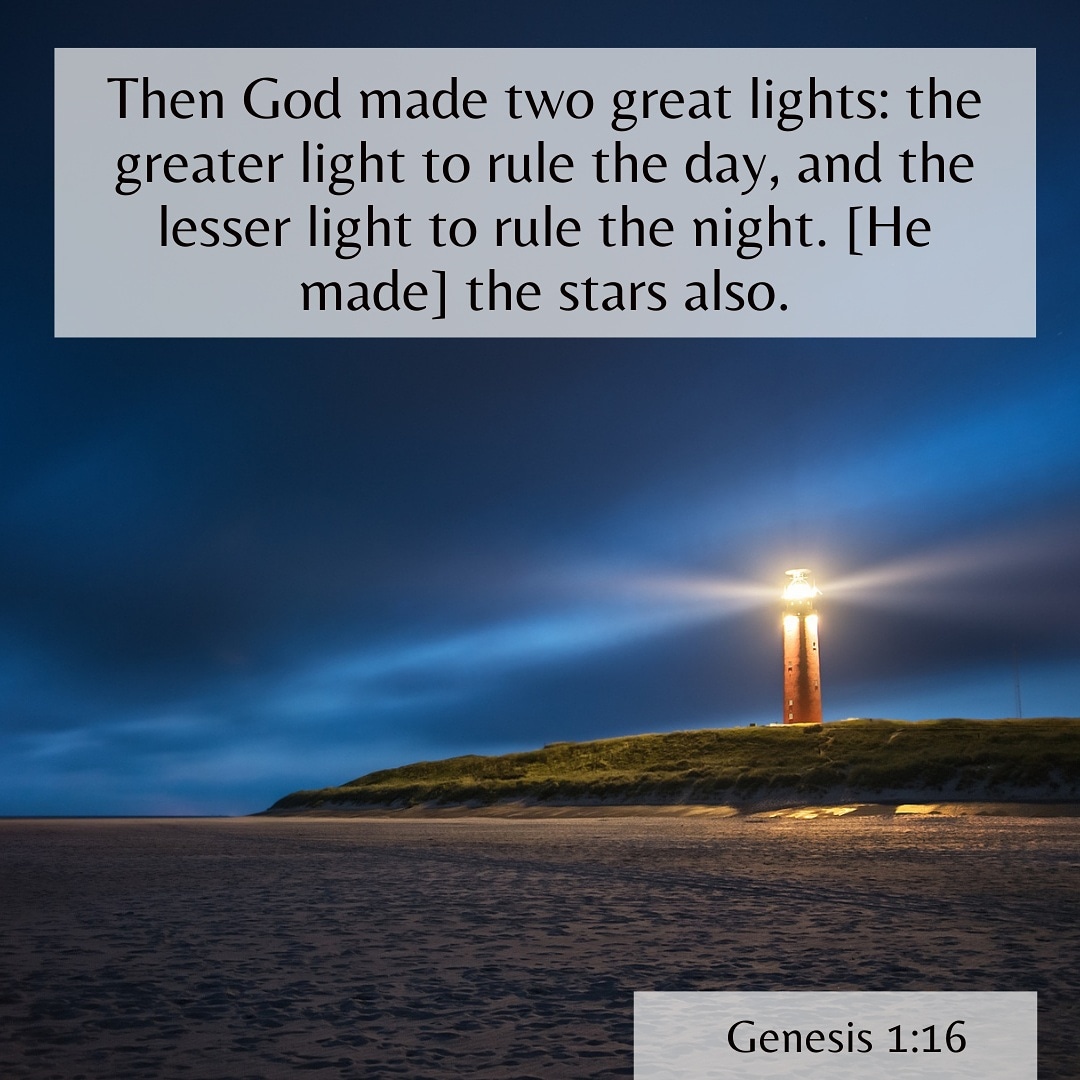 According to Matthew 5:14, Jesus calls us the light of the world and in our scripture today we see that lights were created to rule. However each light was given a sphere [domain] to rule over. W H A T T O K N O W As the light of this World, you were created to rule.