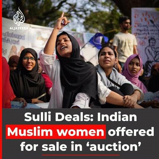 Abl_dry_'s tweet photo. @LadyVelvet_HFQ @cjwerleman 
Sulli Deals: Indian Muslim women offered for sale in 'auction' https://t.co/gs34ZZv67P