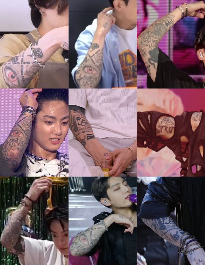 Top 9 BTS Jungkook Tattoos and Their Meanings