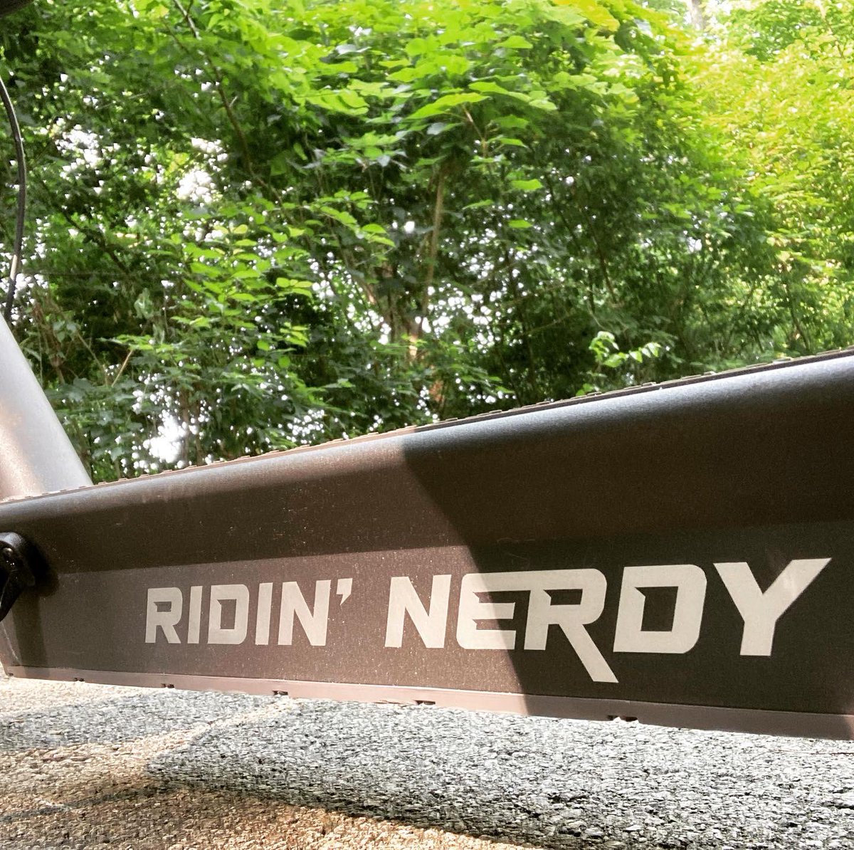 BKMeditor's tweet photo. A friend hooked me up with some cool signage for my scooter. #ridinnerdy #ninebotmax #scooter https://t.co/ZuVpTPXsjZ