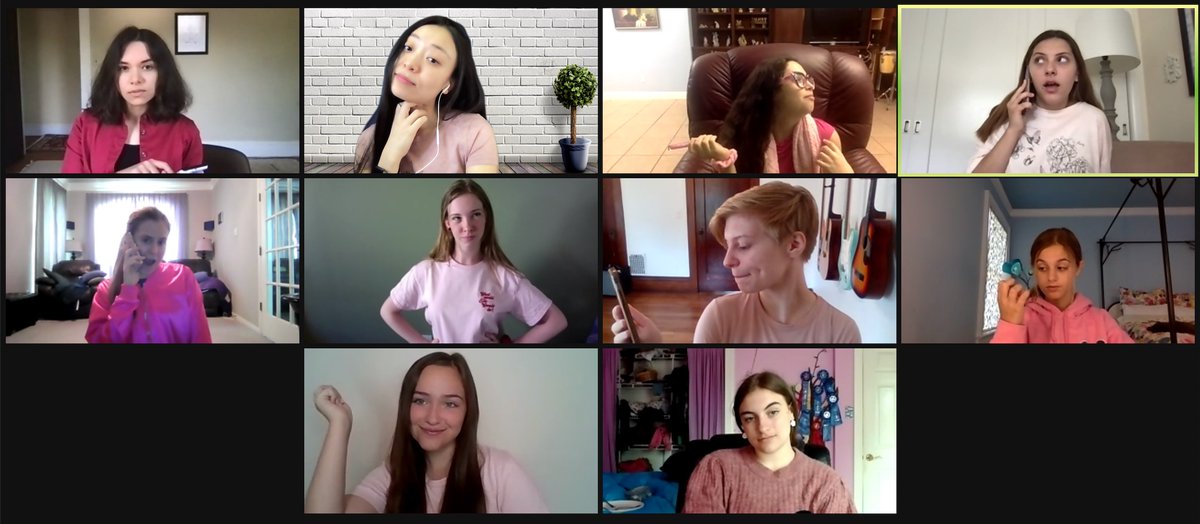 Broadway called... It can’t wait for it’s new stars to be onstage 😎🌟

Look at these BAA divas getting ready for some advisor time 💁🏻‍♀️

BTW On Wednesdays, we wear pink!