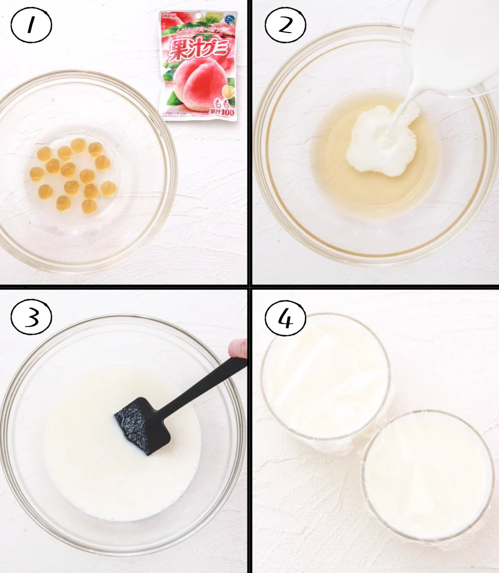 絶妙なふるふる感が楽しめる？！果汁グミを使った、とっても美味しそうなスイーツレシピ！