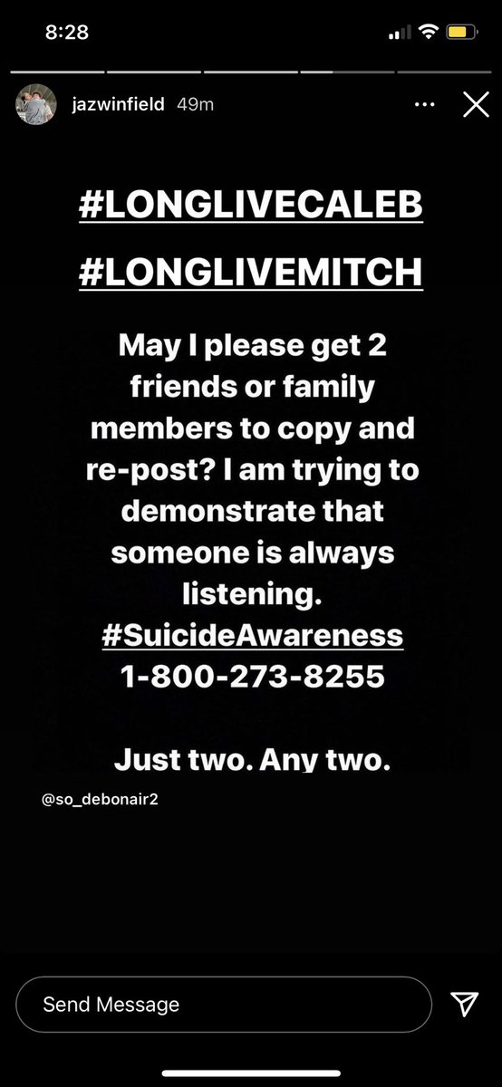 _____maemae's tweet photo. YOU ARE NOT ALONE. I WOULD RATHER LISTEN TO YOUR STORY THAN SEE YOU NEXT TO A HASHTAG. ♥️ #SuicidePrevention #LLM https://t.co/Vi3z3TwIkG