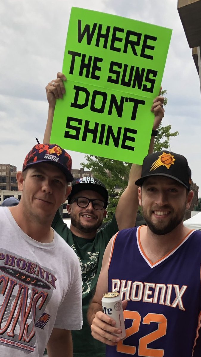 RealAbstract's tweet photo. @Bucks #fearthedeer 

@FiservForum Where the @suns don’t shine. https://t.co/vMVJoer6Nr