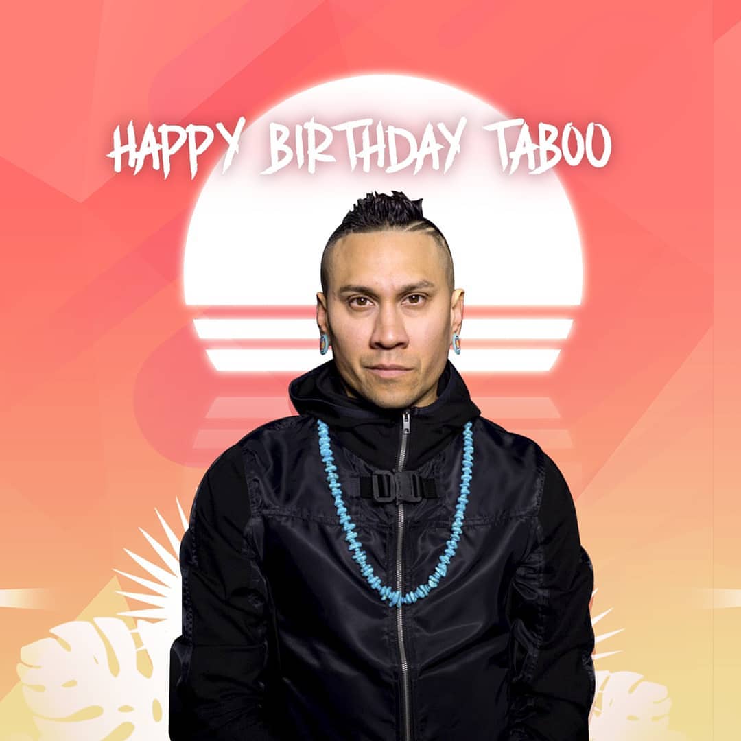 blackeyedpeasmx's tweet photo. Happy Birthday @TabBep! 🥳✨
El día de hoy estamos de fiesta ya que el mero mero mexicano y más chingón está cumpliendo años y en BME por nada lo podríamos olvidar. Sin duda alguna, Taboo se a convertido en el gran ídolo de nuestra comunidad. 😊🤩🌟
 #Tabbep #BlackEyedPeas https://t.co/S7VFF8pTKX
