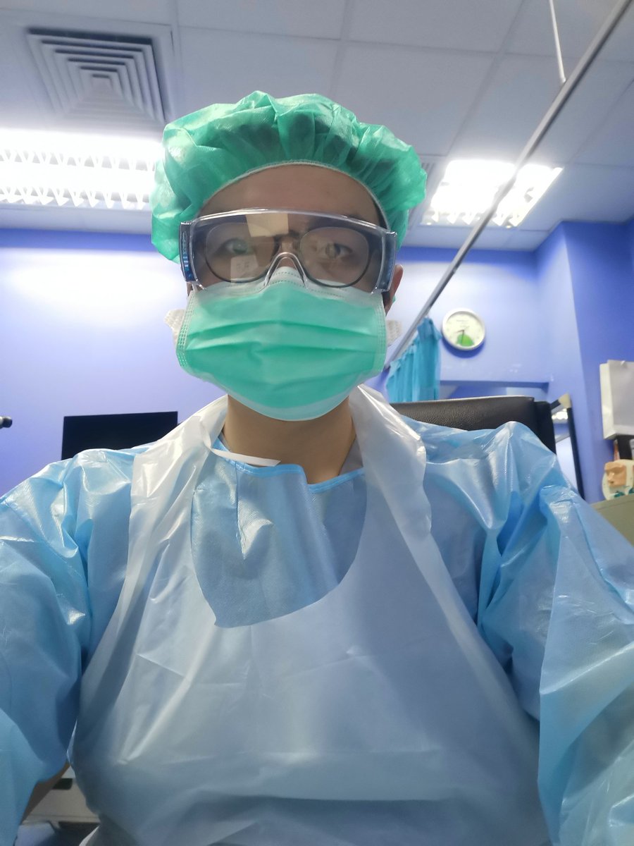 Just another day at work. COVID-19 ain't going anywhere. Gotta learn to live with it. And, maintain them precautions.