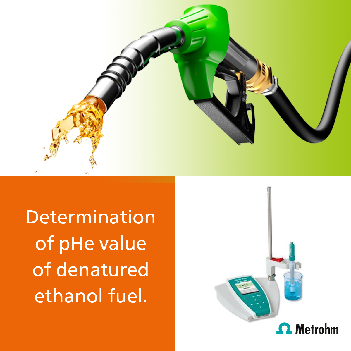 Metrohm_India's tweet photo. Determination of pHe value of denatured ethanol fuel – Fast and accurate measurement according to ASTM D6423
Read our application note to know more: https://t.co/YE56evJdNJ
#pH #pHValue #Acid #EthanolFuel #Metrohm #pHMeter #913pHMeter #MetrohmIndia https://t.co/KDSYXmdLaf