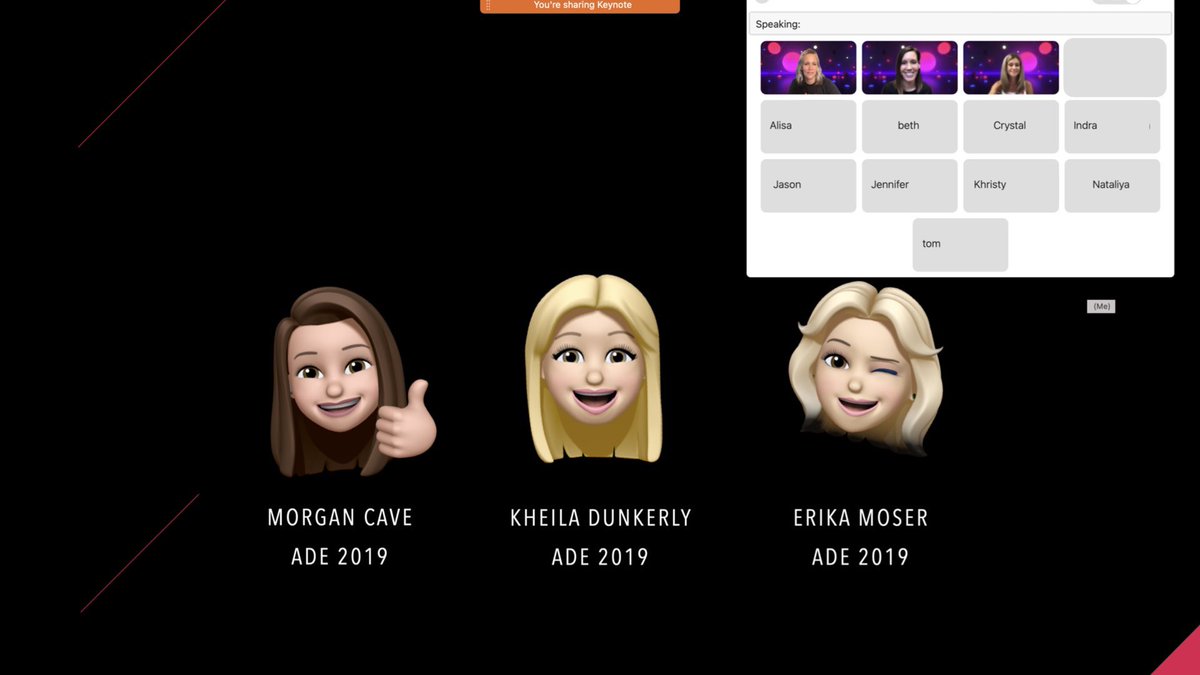 its_morgancave's tweet photo. Is there a better way to spend part of your morning than exploring #GarageBand with friends and educators all over the 🌎?! I don’t think so! Thanks to all who came! #helloplay #FestivalofLearning #appleteacher #ade2019 https://t.co/Rgly8e0qPf