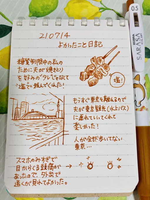 210714 よかったこと日記 