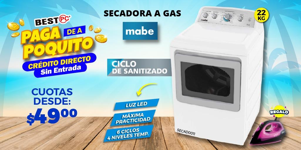 COMPRA y PAGA de a POQUITO tu SECADORA A GAS 😉✌️

🤩👉CUOTAS desde $49👈🤩
🤩 👉Crédito directo sin ENTRADA 👈
Envío GRATIS directo a tu casita📦🛵💨
💬 ¡Escríbenos ya!👇
📲MATRIZ 097 919 4159➡️ wa.me/593979194159

#AlmacenesBestpc #Bestpcec #Ofertas