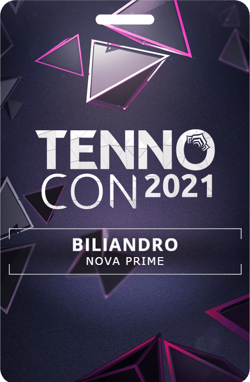 Biliandro_'s tweet photo. Listo lo pa #Warframe's #TennoCon2021! https://t.co/FM9IklJI96 https://t.co/xopCQf2jSF