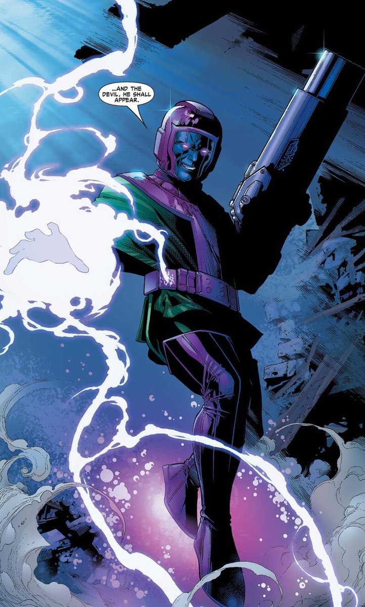 LOKI SPOILERS
-
-
-
-
-
-
-
-
-
-
The MCU's take on Kang is INCREDIBLY interesting because he's basically 3 characters.

Immortus, He Who Remains, and Kang the Conqerour. 

Nathaniel Richards basically became Immortus and He Who Remains, and his dangerous variants were ALL Kang. 