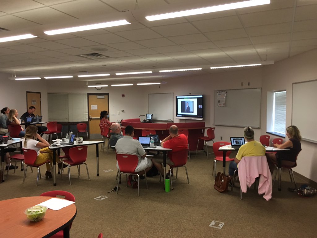 Liberty_SUP_NY's tweet photo. Many thanks to our administrators and @faculty_liberty Facilitators for actively learning and collaborating as we continue to enhance our Professional Learning Communities with @SolutionTree #leadfromthemiddle #LibertyPrideNY https://t.co/KLjRt1TC8W