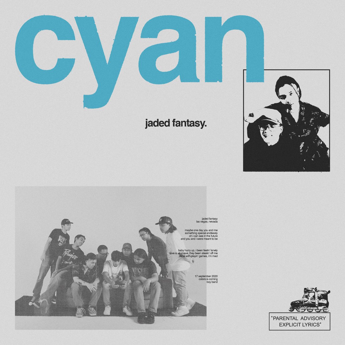 “cyan” out 7/22 🛼