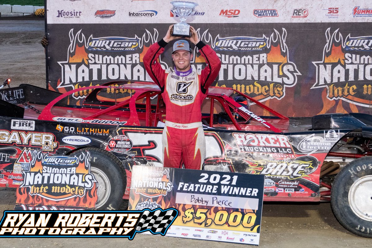RRoberts96's tweet photo. Bobby Pierce continues his winning streak picking up the win tonight at Circle City Raceway https://t.co/zDHOLECool