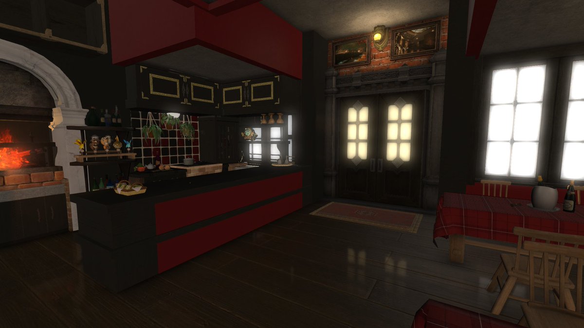 Sydsquicious's tweet photo. A little pizza parlor for 'MogStock' (summer fest, Mateus Lavender Beds, Ward 22 Subdivision, July 16-18) - Plot 36. #ffxivhousing #ffxivdesign #ffxiv #hgxiv #mogstock #crystaldatacenter #mateus https://t.co/wcVxrK8hV1
