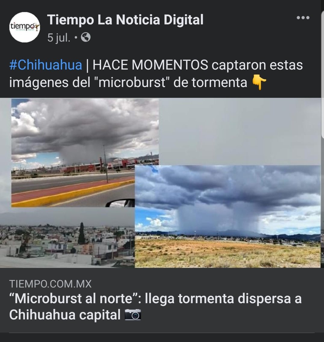 Stybeen's tweet photo. Hoy haré algo que nadie me pidió pero tengo muchas ganas de hacerlo porque es uno de los fenómenos naturales que mas curiosidad me causan. Abro hilo de los #Microburst.

Me dieron ganas de hablarlo porque he visto varias publicaciones hablando de ello, pero no saben de qué hablan https://t.co/O1jus5mrMi