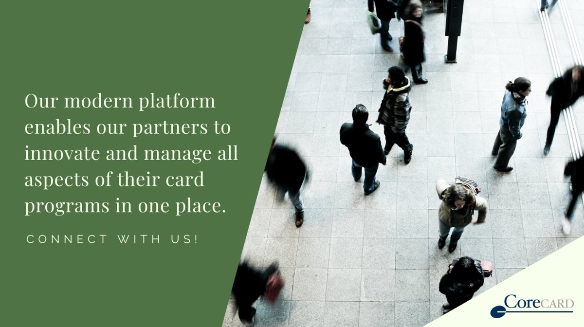 CoreCard's tweet photo. To partner with us, contact us today: https://t.co/rm3xns5SLZ
#fintech #payments #cards #security #processing #transactions #banking #solutions #cardissuers #marketplace https://t.co/896OAfPx3w