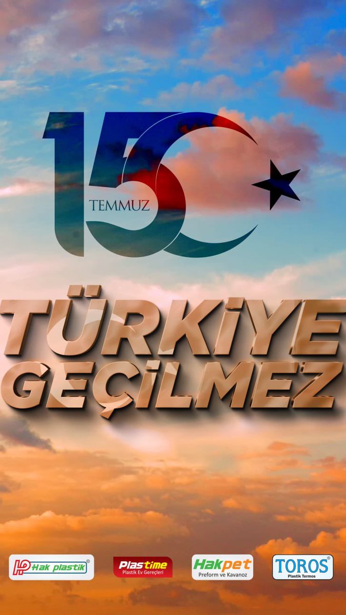 15 Temmuz Demokrasi ve Milli Birlik Günü’nde Şehitlerimizi Rahmetle, Gazilerimizi Minnetle Anıyoruz
#15Temmuz #demokrasivemillibirlikgünü
#TürkiyeGeçilmez