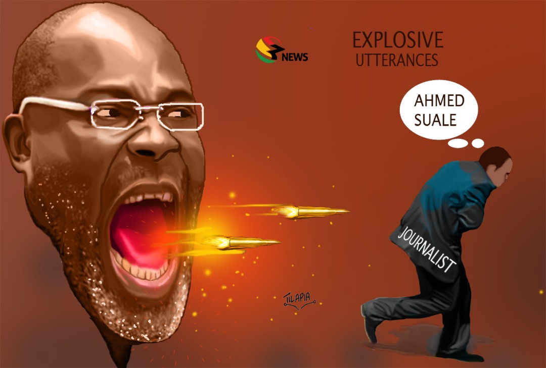 Tilapia_gh's tweet photo. Attacks on journalists: Ken fires threat again! https://t.co/JaggfuyZSr