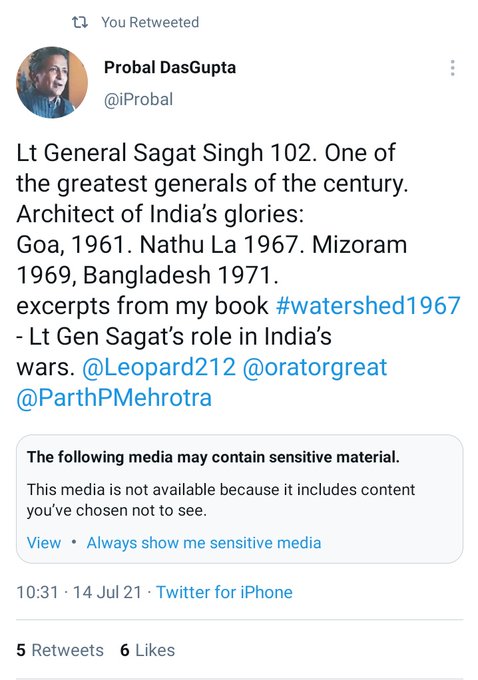 CestMoiz's tweet photo. Of course, a story of the Chinese getting beaten black and blue, less than five years after the 1962 war is a fit case to be marked #SensitiveMedia .. because .. well .. China toh sabka baap hai!
(From the TL of @Leopard212) https://t.co/6zyawyOhXI