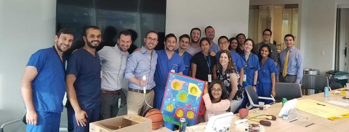 Wonderful to have in-person sub-interns!
Had to celebrate with our first GU-lympics.
Thank you @Ambu_Medical for providing scopes and kidney models.
Thank you <a href="/MLaudanoMD/">Mlaudano</a> <a href="/alexsankinMD/">Alex Sankin</a> <a href="/EvanKovac/">Evan Kovac</a> <a href="/NityaAbraham/">Nitya</a> for making a vas deferens in sub-intern education!

#urology is fun 😁