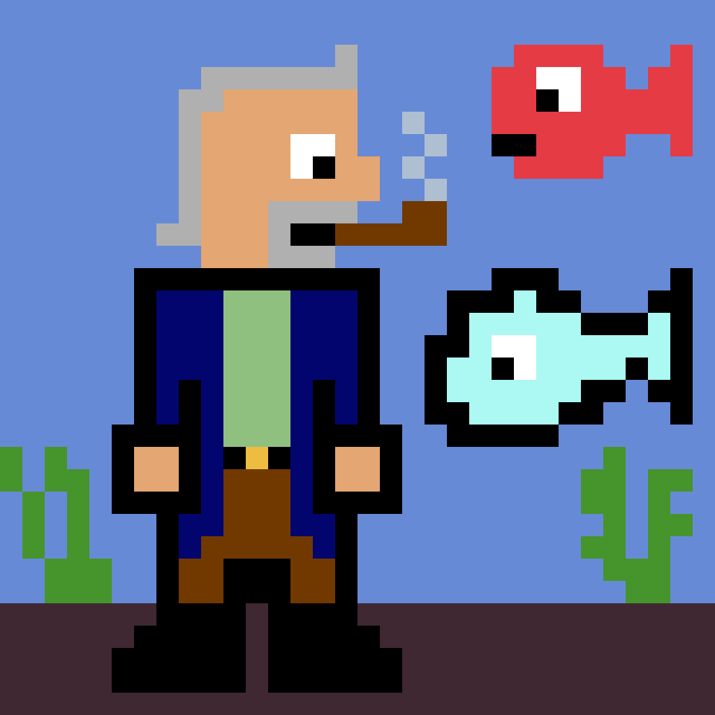 SCryptobroski's tweet image. CryptoBroski #92 was raised on the Seven Seas of the Blockchain! You can find this hard workin' Broski enjoying a hearty meal or singing a shanty down at the Fish Market in Broski Town.

400 trees planted when he finds a home!

🐟Meet him here&amp;gt;opensea.io/assets/0x495f9…