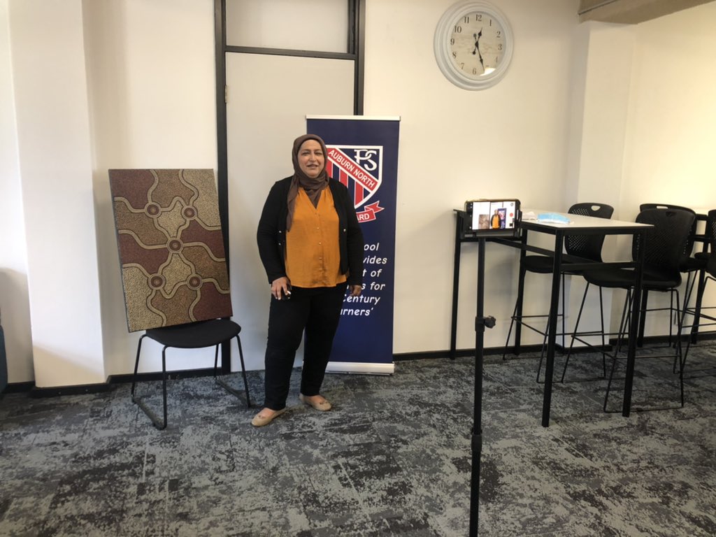 We have our very own <a href="/GladysB/">Gladys Berejiklian</a> at <a href="/AuburnNthPS/">Auburn North PS</a> translating messages for our school learning community about Learning from Home. Thank you to our SLSOs <a href="/PRashtia/">Palwasha Rashtia</a> and Community Language Teacher <a href="/NasserSalempour/">Nasser Salempour</a> for communicating these messages to our families. <a href="/cwallaceteach/">Caitlin Wallace</a>