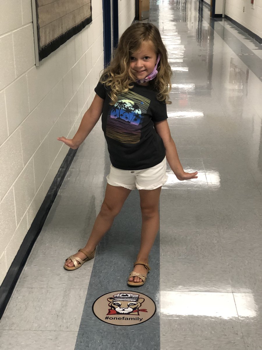 Mrs_Blunkall's tweet photo. This sweet little muffin is ready to be a Conway Cougar! Kindergarten screening done!  #conwayleaders @conwayelemsch https://t.co/frKZFndGfQ