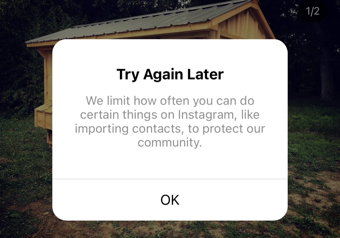 1YearOfSingle's tweet photo. Hey @instagram First time I signed on in hours - what the hell??? #instagram #brokenapp #instagramdown https://t.co/zNVzefzcH9