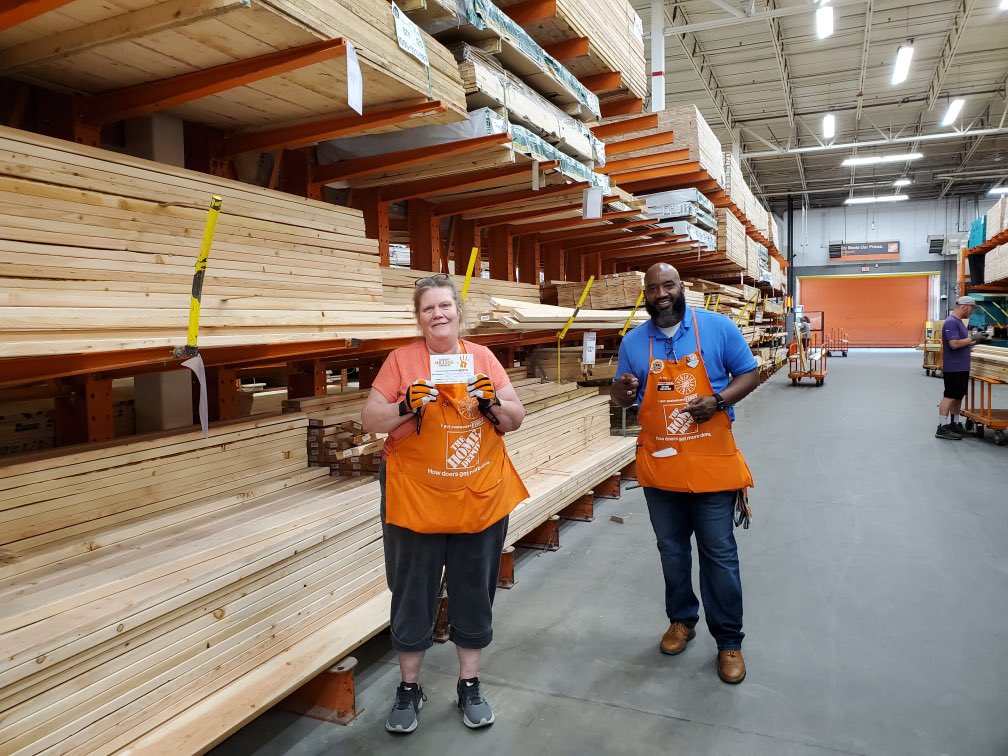 Recognizing Cathy in D94 for practicing great Safety Measures and doing a great job - keep up the great work!!