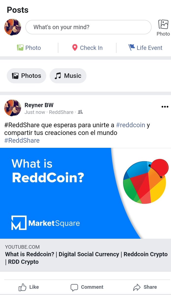 BnReyner's tweet photo. #reddshare que esperas para unirte a #reddcoin y empezar a compartir con todo el mundo tus creaciones o productos https://t.co/P3lKcjNuaF
