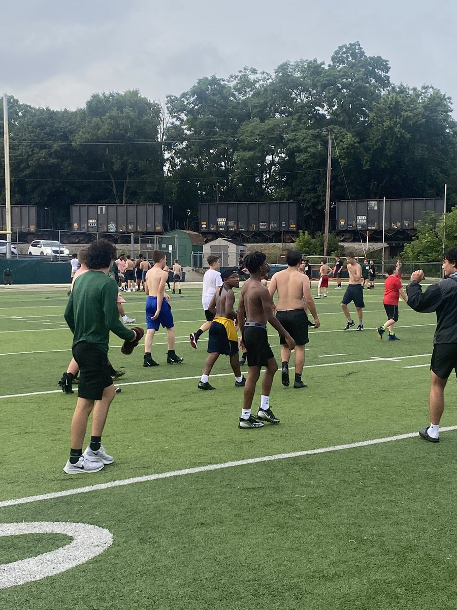 NickolRobert's tweet photo. Very proud of my guys this week.  Hope all the campers were as excited as our guys were to teach them!   Nothing like Green Street! https://t.co/lBKQdQVbxS