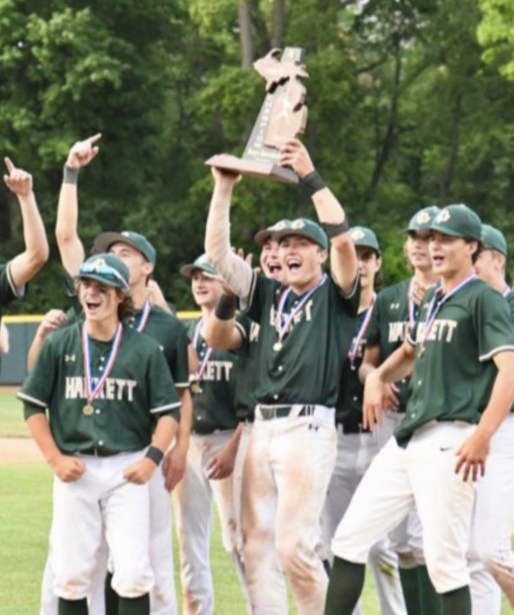 HCPBaseball's tweet photo. Congratulations to all-state performer ⁦@StevenWidger⁩ and his commitment to play baseball at ⁦@WMUBaseball⁩. Stud athlete with big upside. #bestisyettocome https://t.co/vrb3tGEHRt