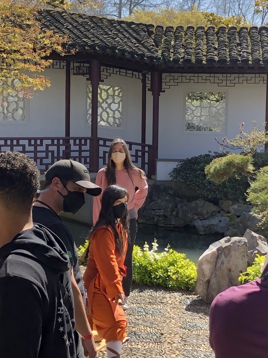 TXTVWriter's tweet image. Hey @cw_kungfu FANS! We heard you loud &amp;amp; clear! You want more Behind The Scenes pics - here ya go! #Kungfu #FunOnSet #IsThatVancouver #Yep