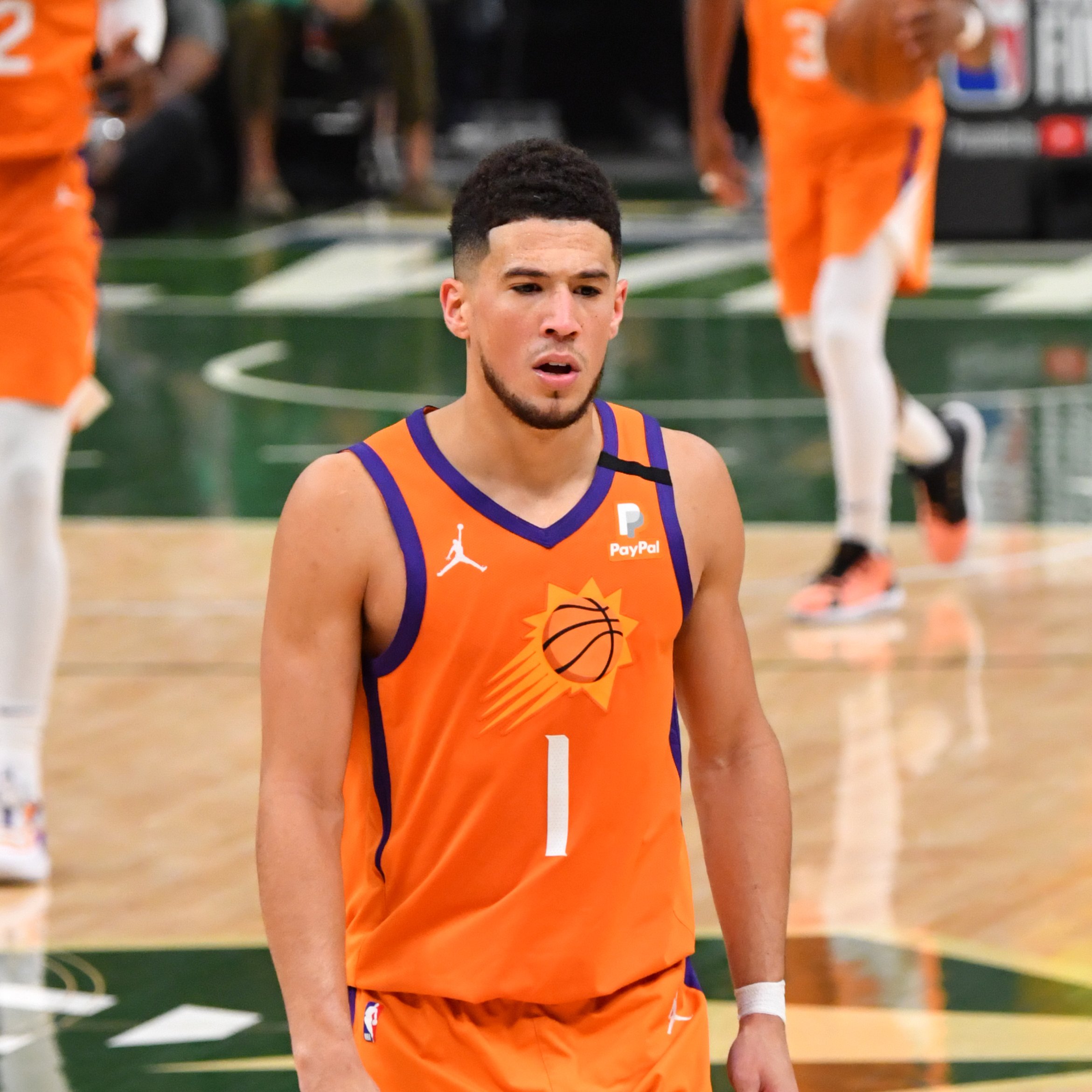 Booker starts strong in the first half