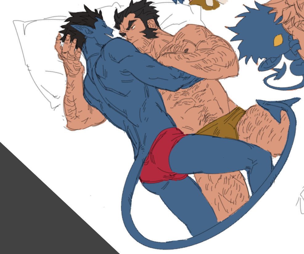 rivaeri_'s tweet photo. some old logan/kurt drawings https://t.co/akbVfiGpru