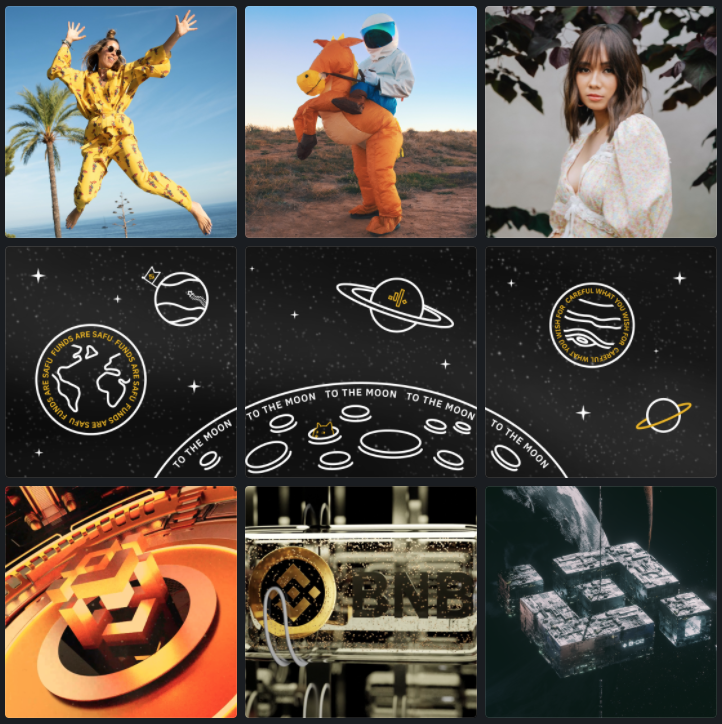 Featured by Binance tweet media