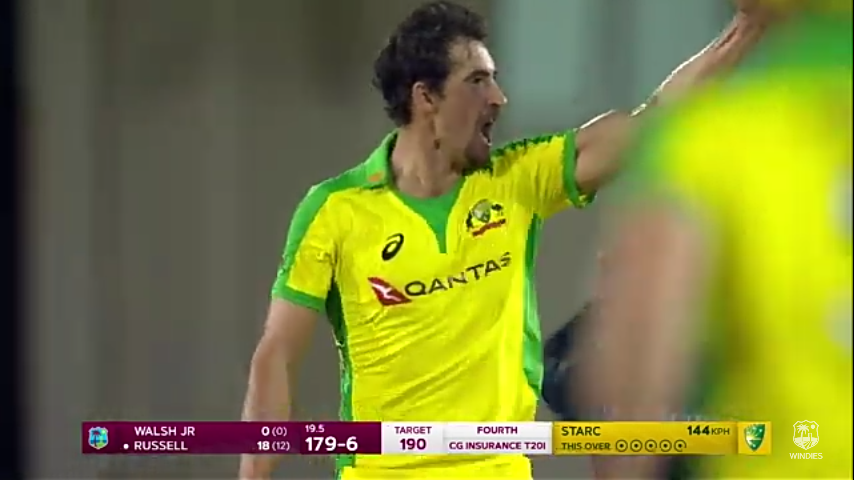 SPD_SMITH_49's tweet photo. We win by Starc's supermancy 💪💪🐐❤️
#ausvswi #mitchellstarc
#starc #australia https://t.co/DjxEzGKIMK
