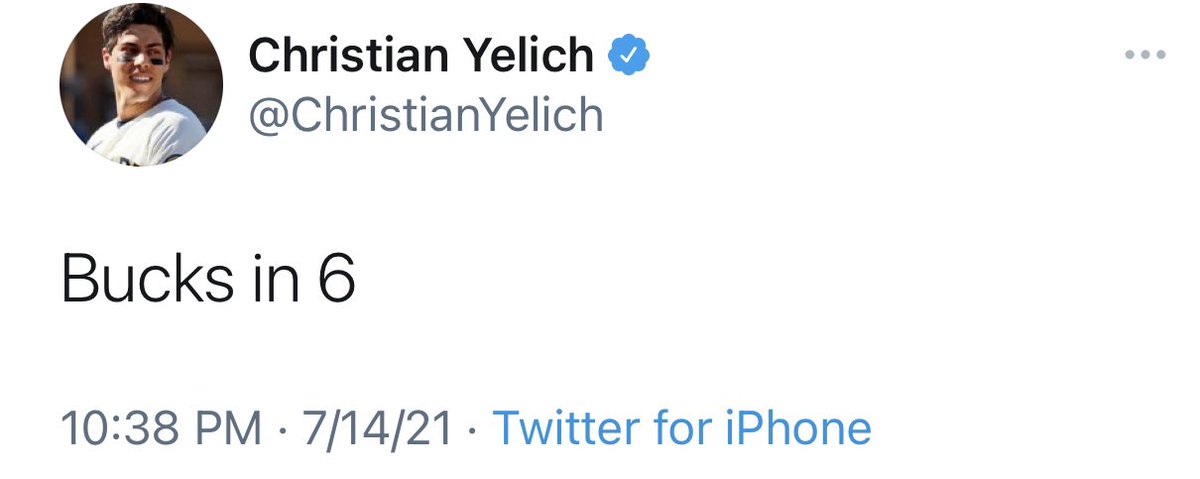 Got to love the support for the #Bucks from the #Packers &amp; #Brewers 👏👏