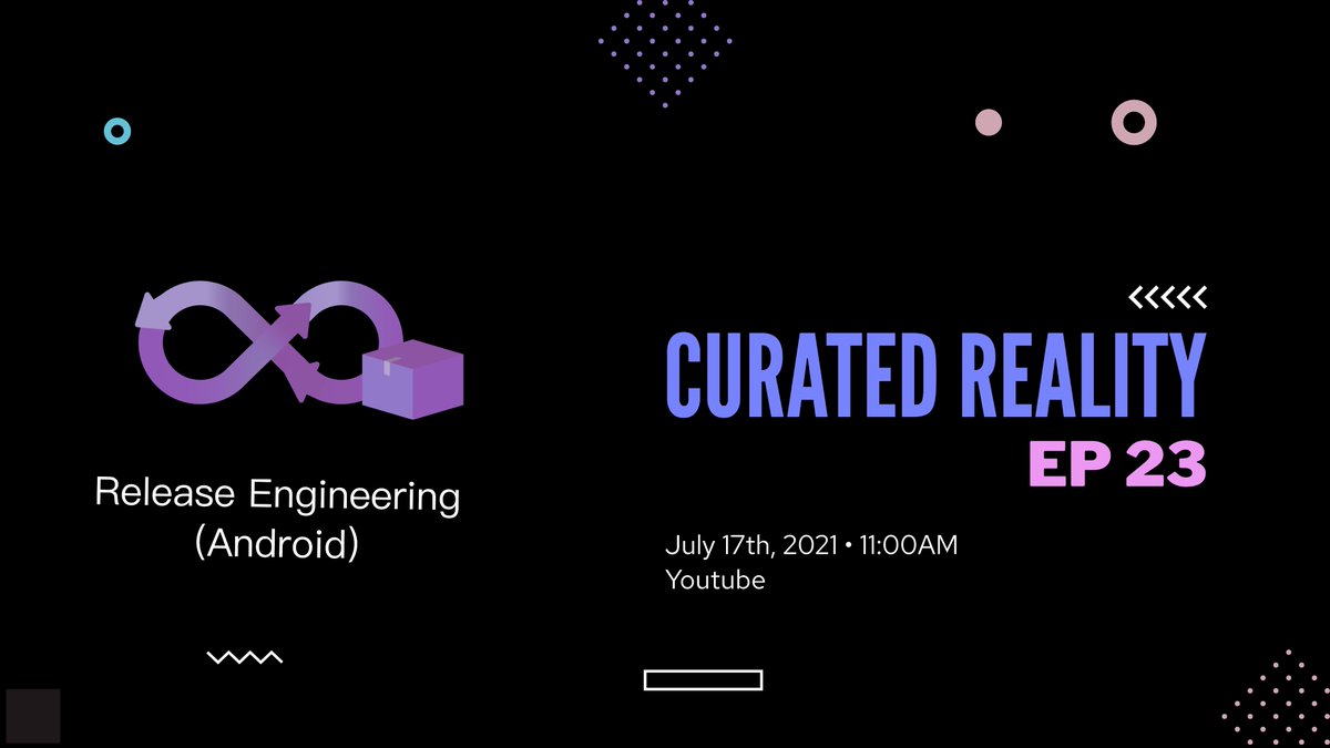 curated_reality's tweet photo. We now have a new schedule for the release management session. Come tune in this Saturday at 11AM IST here: 
https://t.co/Ge8l6p8kbb https://t.co/mvZa1szyXq