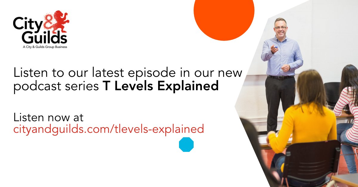 The next episode in our T Levels explained is now available at the link below:

cityandguilds.com/events/podcast…

#podcast #tlevels #education #skillsdevelopment #engineering #manufacuring