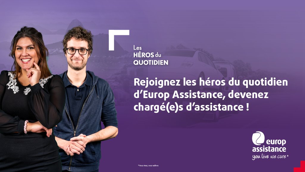 Angers_ALDEV's tweet photo. #EMPLOI l Europ Assistance #Angers recrute :
➡️Vous détenez un excellent sens du service & de la relation client ?
➡️Vous avez une aisance à l'oral ? des qualités relationnelles & un esprit d'équipe ?
👉CANDIDATEZ
https://t.co/xl1TOw4Re9
#ecoangers #aldev #angerstagemploi https://t.co/BeafUN2scb