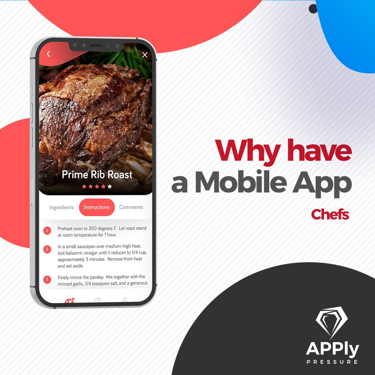 ApplyPressureUK's tweet image. By having your own food recipe app, you not only enjoy more visibility and discoverability for a larger audience, but you could also help home cooks as well as professional chefs.

#cookingapp #mobileappideas #chefuk #recipeapp #cheflife